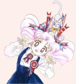 Chibiusa y Diana (Bishoujo Senshi Sailor Moon)